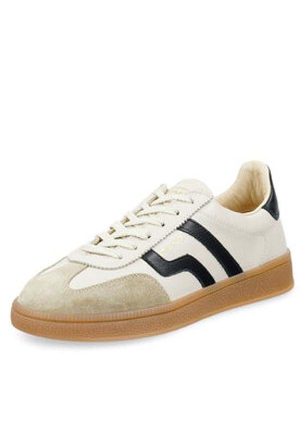 GANT - Gant Sneakersy 31531040 Beżowy. Kolor: beżowy. Materiał: skóra