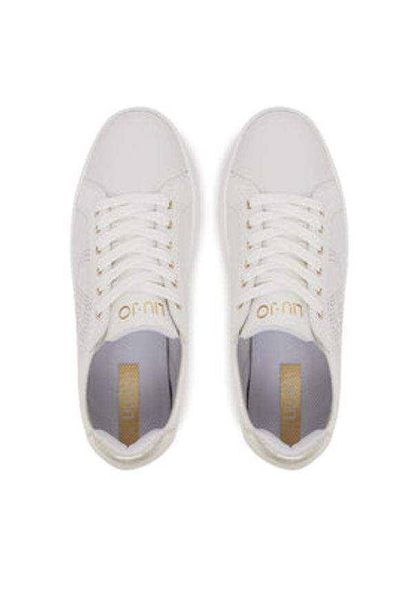 Liu Jo Sneakersy Pretty 05 BA5023 P0102 Biały. Kolor: biały. Materiał: skóra