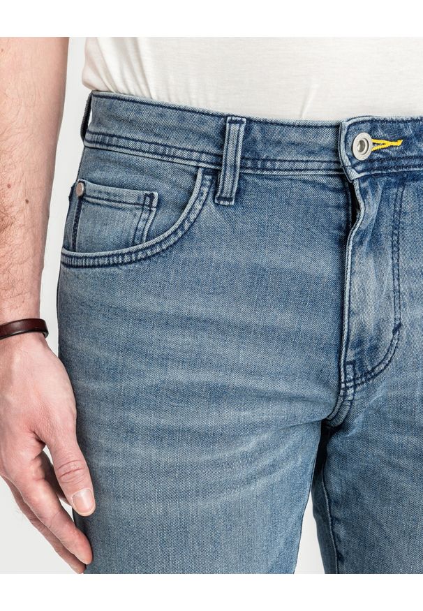 Męskie Spodnie Jeansowe Tom Tailor TTJOSH REGULAR Stone Blue Denim 1048363 10141