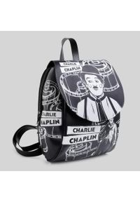 Inna - Plecak damski Mumka wegański Charlie Chaplin. Wzór: motyw zwierzęcy #3