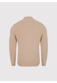 Pako Lorente - PAKO LORENTE - Rozpinany kardigan w kolorze beżowym. Okazja: na co dzień. Kolor: beżowy. Materiał: wełna, bawełna. Sezon: jesień. Styl: casual #2