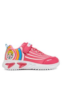Sneakersy Geox. Kolor: różowy