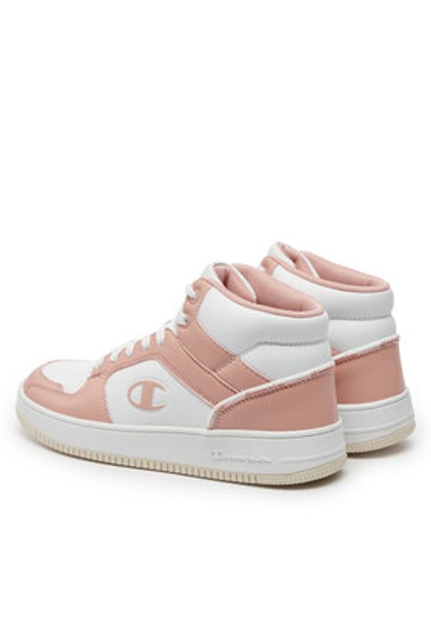 Champion Sneakersy Rebound 2.0 Mid Mid Cut Shoe S11471-CHA-PS020 Różowy. Kolor: różowy. Materiał: skóra