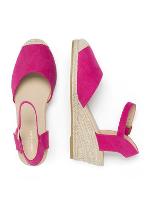 Jenny - JENNY Espadryle WYL2610-2 Różowy. Kolor: różowy. Materiał: materiał