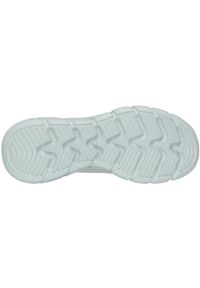 skechers - Adidasy Skechers Bobs B Flex Hi - Fly, Kobiety. Kolor: niebieski. Materiał: materiał