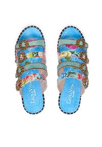 Laura Vita Klapki Naomio 10 Niebieski. Kolor: niebieski. Materiał: skóra #6