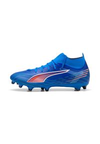 Buty piłkarskie Puma Ultra 6 Match+ FG/AG. Kolor: niebieski. Sport: piłka nożna