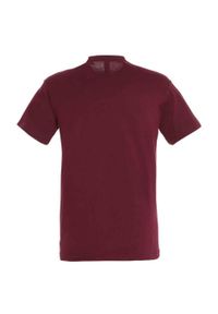 SOL'S - Koszulka Regent Dla Dorosłych Unisex. Kolor: czerwony, wielokolorowy, brązowy