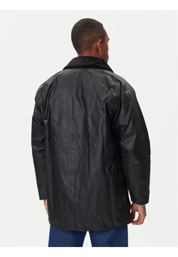 Barbour Kurtka przejściowa MWX0017BK91 Czarny Regular Fit. Kolor: czarny. Materiał: bawełna