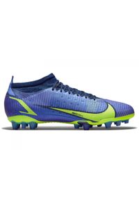 Buty piłkarskie Nike Vapor 14 Pro Ag M CV0990-574 royal niebieskie. Kolor: niebieski. Materiał: materiał. Szerokość cholewki: normalna. Sezon: zima. Sport: piłka nożna #1