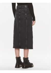 Tommy Jeans Spódnica jeansowa Claire DW0DW17700 Czarny Regular Fit. Kolor: czarny. Materiał: bawełna #4