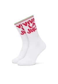 Skarpety wysokie damskie Juicy Couture. Kolor: biały