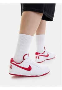 Nike Sneakersy Big Low 355152 Biały. Kolor: biały. Materiał: skóra #1