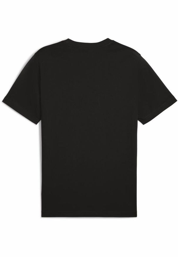Koszulka męska Puma Ess No.1 Logo Tee. Kolor: czarny. Materiał: jeans. Długość: krótkie