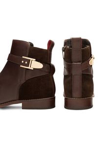 Sergio Bardi Botki WI08-CHLOE(552)-21-SB Brązowy. Kolor: brązowy. Materiał: skóra #3