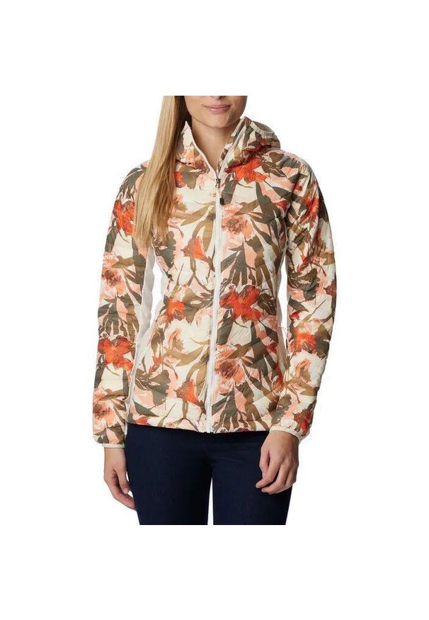 columbia - Kurtka hybrydowa damska Columbia Powder Pass Hooded. Kolor: wielokolorowy
