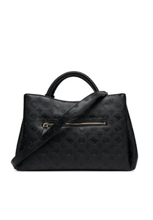 Guess Torebka Phoebe HWPD96 65070 Czarny. Kolor: czarny. Materiał: skórzane