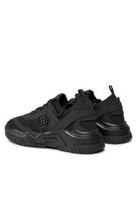 Philipp Plein - PHILIPP PLEIN Sneakersy Runner Hexagon FACS USC0399 PTE003N Czarny. Kolor: czarny. Materiał: materiał #5