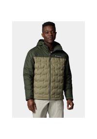 columbia - Kurtka Puchowa Męska Columbia Grand Trek III. Kolor: zielony. Materiał: puch. Sezon: zima. Sport: turystyka piesza #1