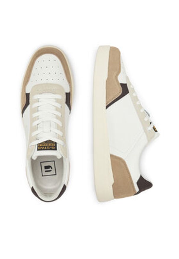 G-Star RAW - G-Star Raw Sneakersy V5-10502 Biały. Kolor: biały. Materiał: skóra