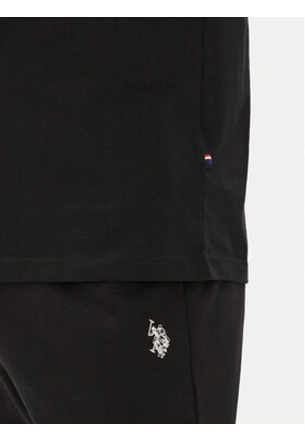 U.S. Polo Assn. T-Shirt MUP4367 Czarny Regular Fit. Typ kołnierza: polo. Kolor: czarny. Materiał: bawełna