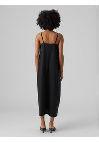 Vero Moda Sukienka letnia Luna 10286077 Czarny Regular Fit. Kolor: czarny. Materiał: bawełna. Sezon: lato #5