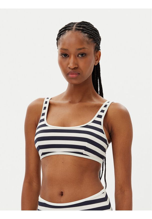 TOMMY HILFIGER - Tommy Hilfiger Góra od bikini UW0UW05807 Granatowy. Kolor: niebieski. Materiał: syntetyk