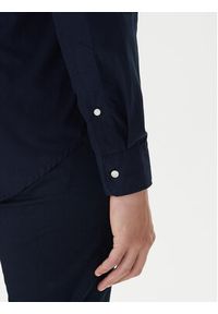 TOMMY HILFIGER - Tommy Hilfiger Koszula MW0MW40460 Granatowy Slim Fit. Kolor: niebieski. Materiał: bawełna #3