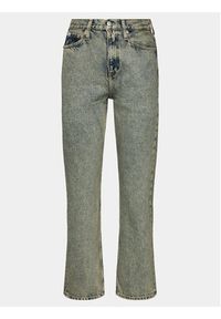 Calvin Klein Jeans Jeansy High Rise Straight J20J222455 Granatowy Straight Fit. Kolor: niebieski #3