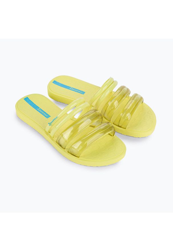 Klapki damskie Ipanema Puffer Slide. Kolor: żółty