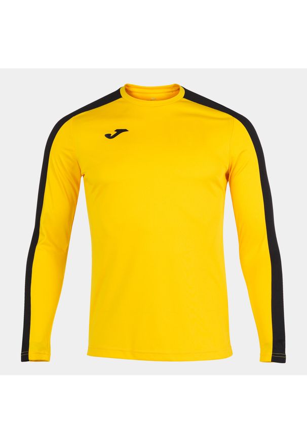 Koszulka do piłki nożnej męska Joma Academy III z długim rękawem. Kolor: wielokolorowy, żółty, czarny. Długość rękawa: długi rękaw. Długość: długie. Sport: piłka nożna