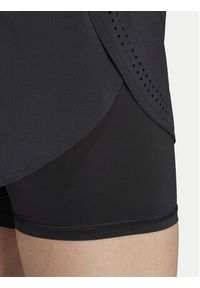 Adidas by Stella McCartney - adidas by Stella McCartney Szorty sportowe Stella McCartney TruePurpose 2-in-1 IB6824 Czarny Regular Fit. Kolor: czarny. Materiał: syntetyk