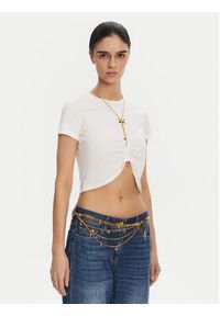 Elisabetta Franchi Pasek Damski CT-16A-52E2-V350 Złoty. Kolor: złoty
