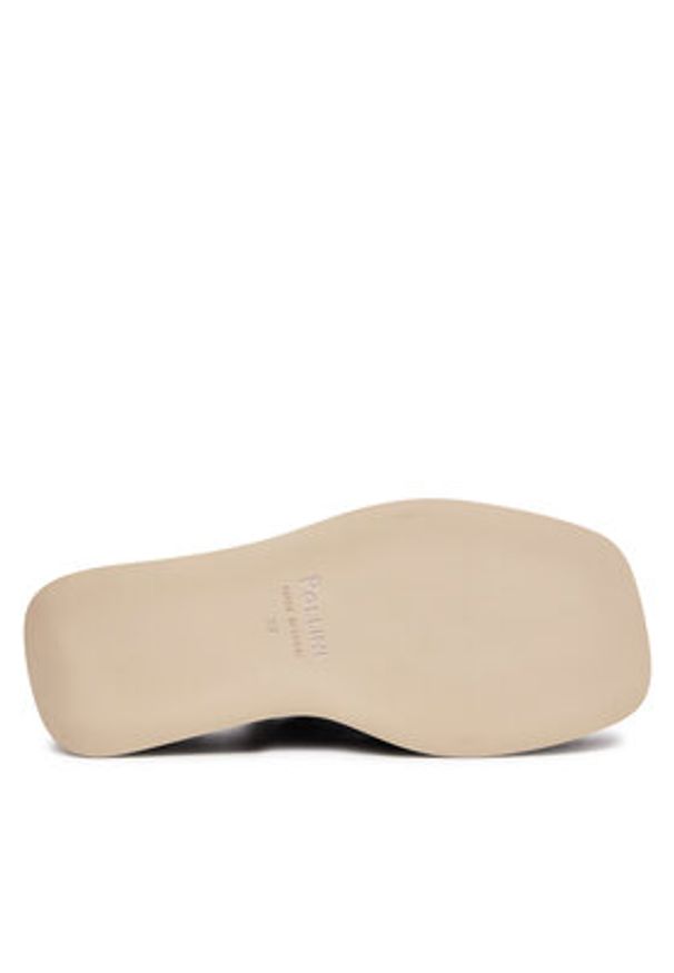 Pollini Sandały SA16266I1ITE0000 Czarny. Kolor: czarny. Materiał: skóra