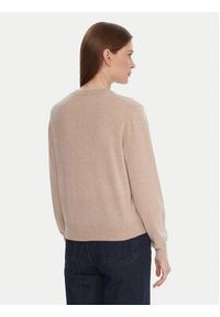 United Colors of Benetton - United Colors Of Benetton Sweter 1002D10BG Beżowy Relaxed Fit. Kolor: beżowy. Materiał: wełna #3