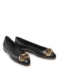 Giuseppe Zanotti - GIUSEPPE ZANOTTI Baleriny E260007 001 Czarny. Kolor: czarny. Materiał: skóra #3