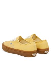 Vans Tenisówki Authentic VN000D6GBK11 Żółty. Kolor: żółty. Materiał: materiał #3