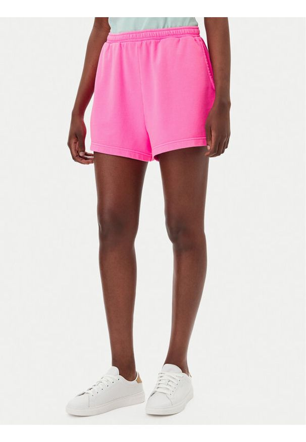 GAP - Gap Szorty sportowe 714587-03 Różowy Relaxed Fit. Kolor: różowy. Materiał: bawełna