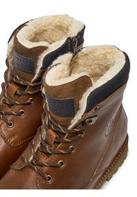 Bugatti Trapery BUGATTI-321AOQ521200 6000 BROWN Brązowy. Kolor: brązowy. Materiał: nubuk, skóra #3