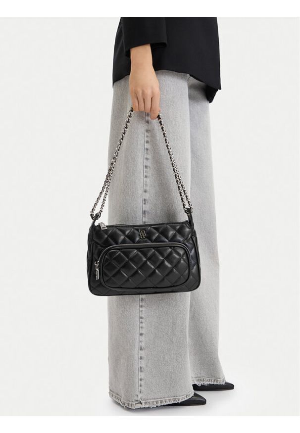 Badura Torebka EO-ALI-LDA8612 Czarny. Kolor: czarny. Materiał: skórzane