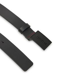 Hugo - HUGO Pasek Męski Gethon 50548359 Czarny. Kolor: czarny. Materiał: skóra #2