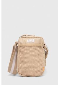 Levi's® - Levi's saszetka kolor beżowy. Kolor: beżowy. Materiał: poliester #1