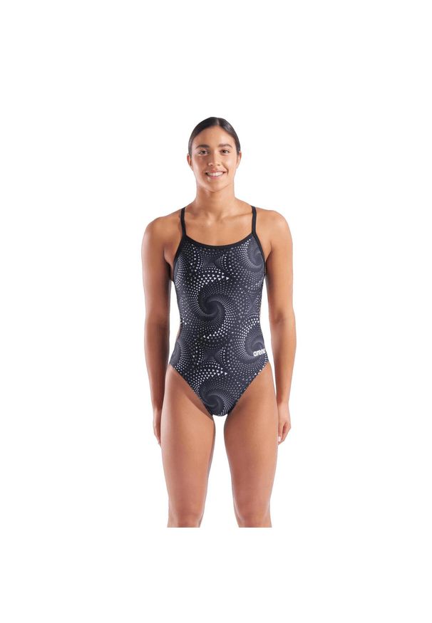 Strój Kąpielowy Damski Arena Firefloswimsuit Challenge. Kolor: czarny. Materiał: materiał