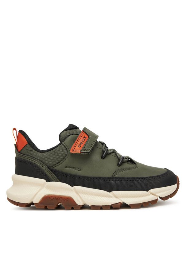 Sneakersy Geox. Kolor: brązowy