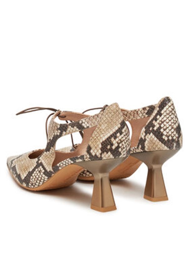 Hispanitas Czółenka Nova HV253934 Brązowy. Kolor: brązowy. Materiał: skóra