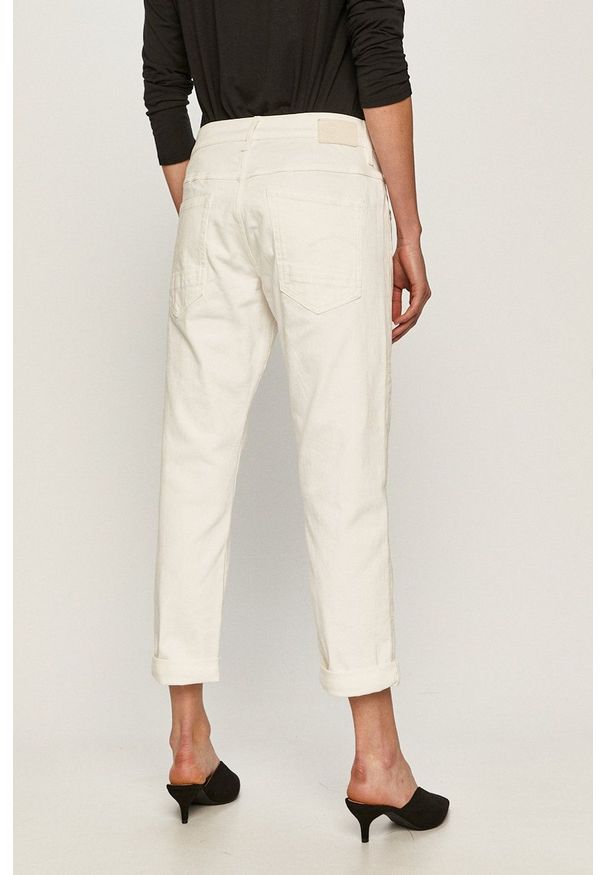 G-Star RAW - G-Star Raw - Jeansy Kate. Kolor: biały. Wzór: gładki