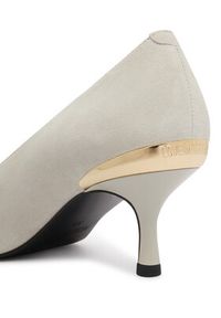 Love Moschino - LOVE MOSCHINO Czółenka JA10326G1OJA0110 Écru. Materiał: zamsz, skóra #4