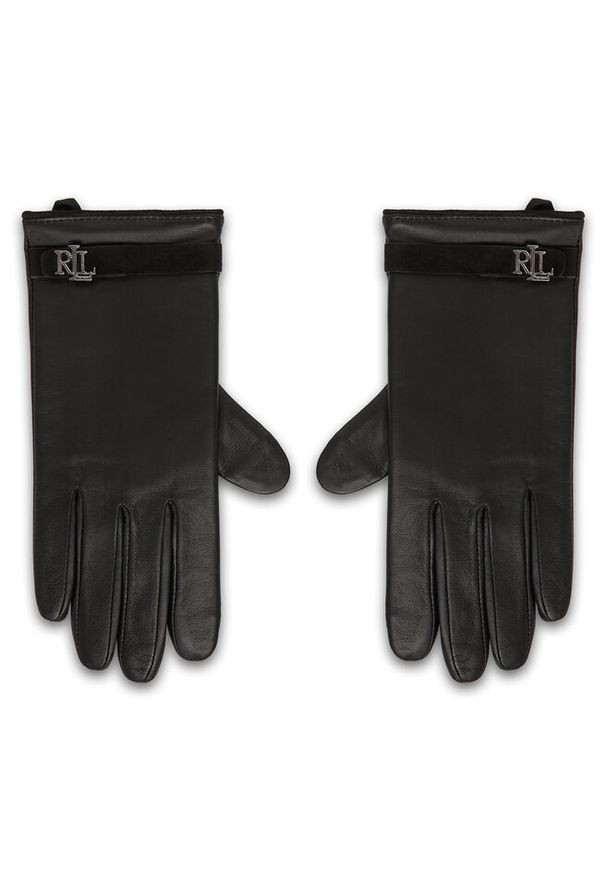 Lauren Ralph Lauren - Rękawiczki LAUREN RALPH LAUREN. Kolor: czarny
