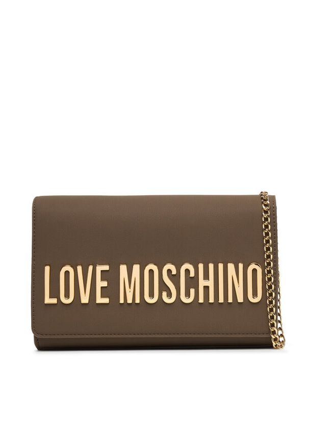 Love Moschino - LOVE MOSCHINO Torebka JC4103PP1OKD0203 Brązowy. Kolor: brązowy. Materiał: skórzane