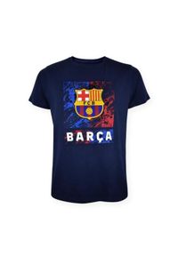 Koszulka FC Barcelona - licencjonowana. Kolor: niebieski. Sport: piłka nożna